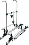 Sykkelstativ Elite G2 Standard for 2 sykler, e-bike, 60 kg montert på campingvogn