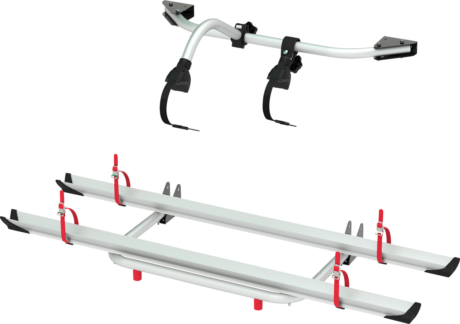 Sykkelstativ for hekkarasje Garage Standard for 2 sykler 50 kg fra Fiamma