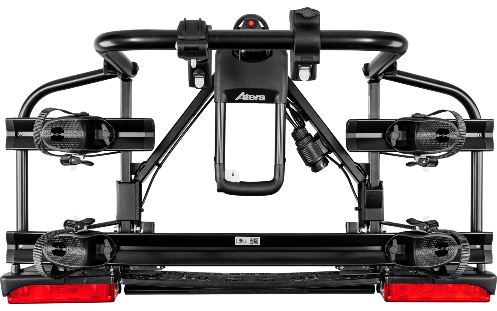 Detalj på radskåler på Sykkelstativ Strada E-Bike Pro Black Edition