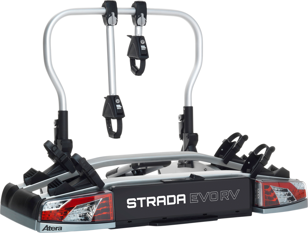 Sykkelstativ Strada Evo RV for tilhengerfeste forfra