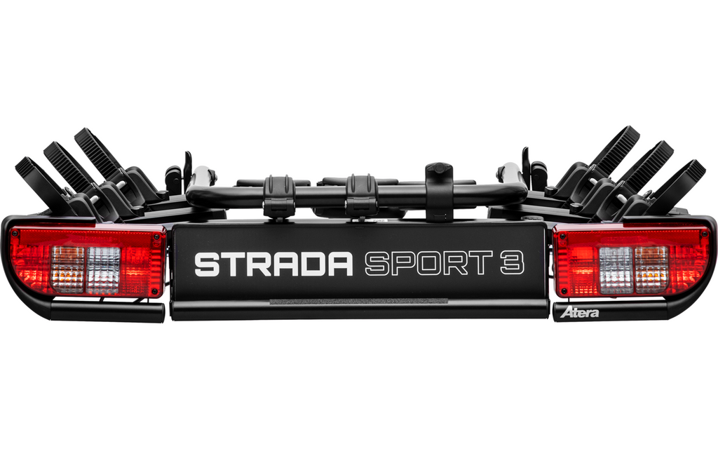 Sykkelstativ Strada Sport 3 Pro med sammenklappet støttebøyle
