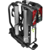 Sykkelstativ for tilhengerfeste PROBC2+ for 2 sykler, e-bike detalj av rammeholder