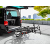 Sykkelstativ for tilhengerfeste PROBC2+ for 2 sykler, e-bike låsbar rammeholder