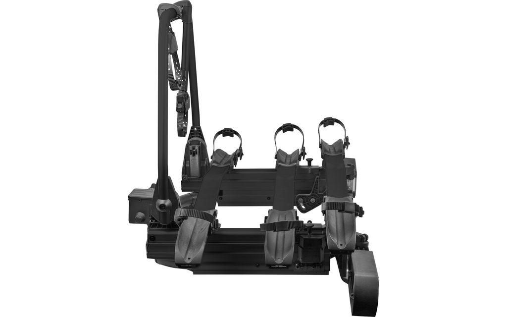 Bakside av sykkelstativ for tilhengerfeste SD260 for 3 sykler E-Bike svart - Eufab
