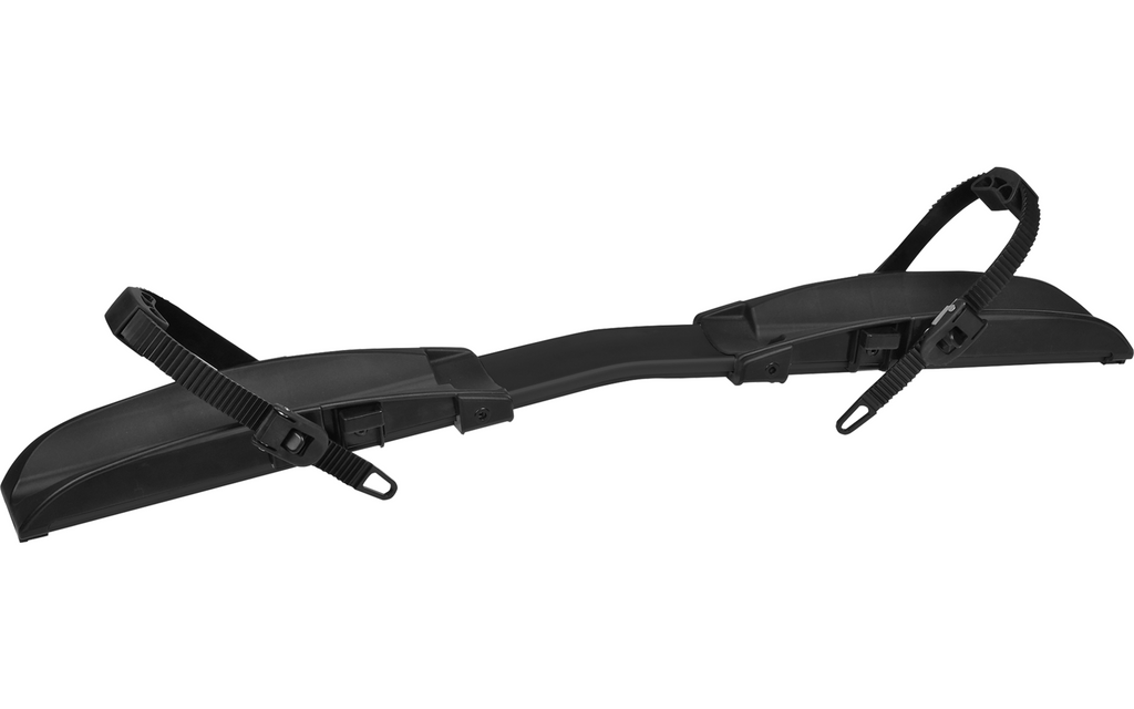 Nærbilde av hurtigkoblingssystem på sykkelstativ for tilhengerfeste SD260 for 3 sykler E-Bike svart - Eufab