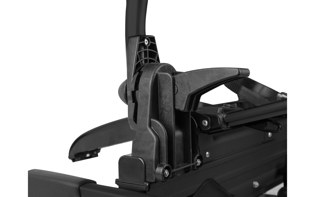 Justerbar nummerplateholder på sykkelstativ for tilhengerfeste SD260 for 3 sykler E-Bike svart - Eufab