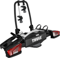 Sykkelstativ for tilhengerfeste VeloCompact for 2 sykler, svart front