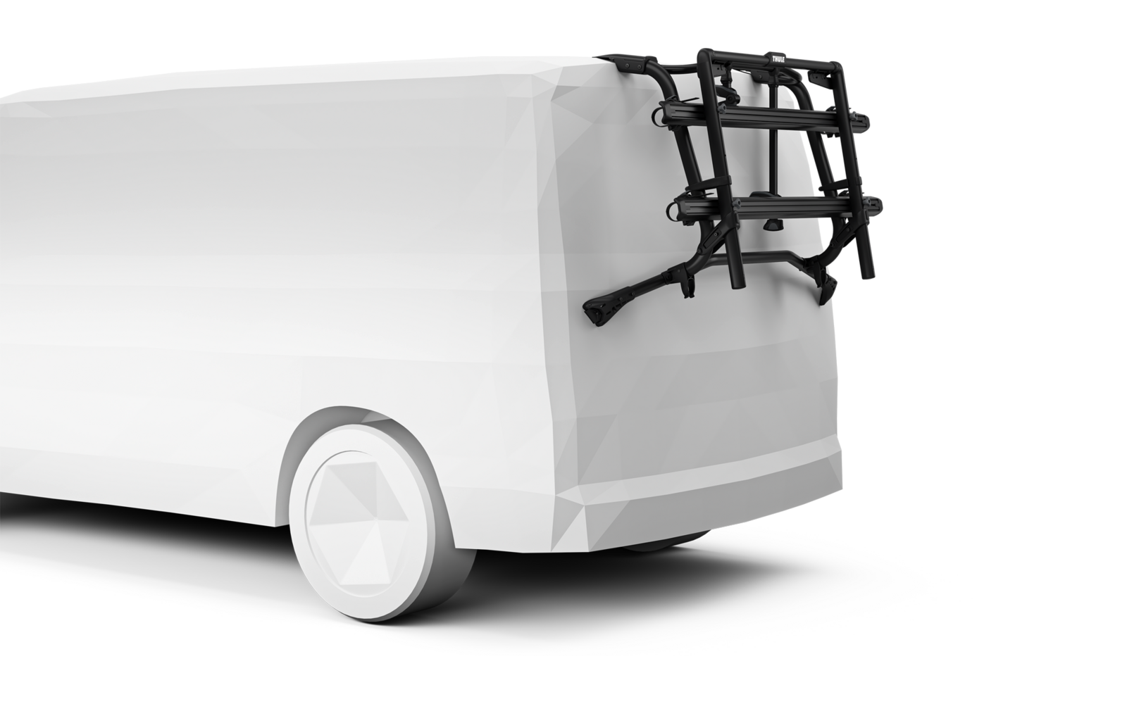 Sykkelstativ WanderWay for bakdør, 2 sykler, VW T6 - Thule
