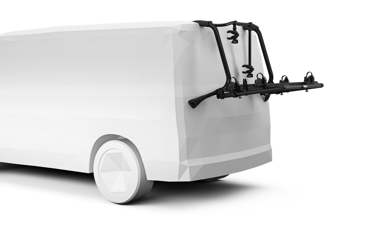 Sykkelstativ WanderWay for bakdør, 2 sykler, VW T6 - Thule