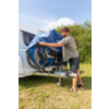 Bakside av sykkeltrekk for dragsykkelstativ XL 300D 187x55x125 cm, 2 sykler