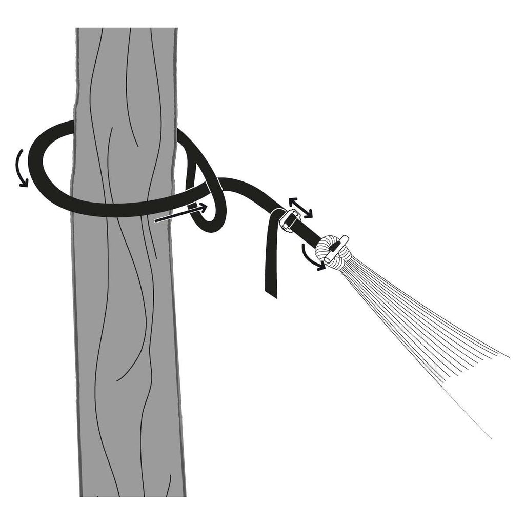 T-Strap festestropper for hengekøye 15-220 cm, 2 stk - Amazonas bakside