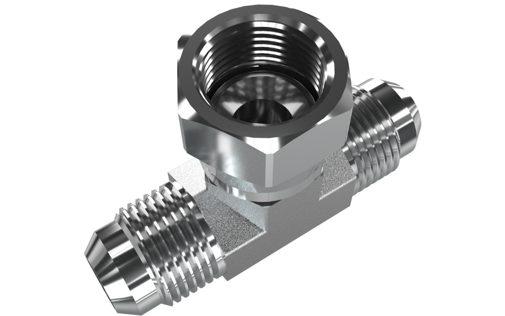 T-stykke 3/4"-16 UNF for LPG fylleslange - DREHMEISTER bakside