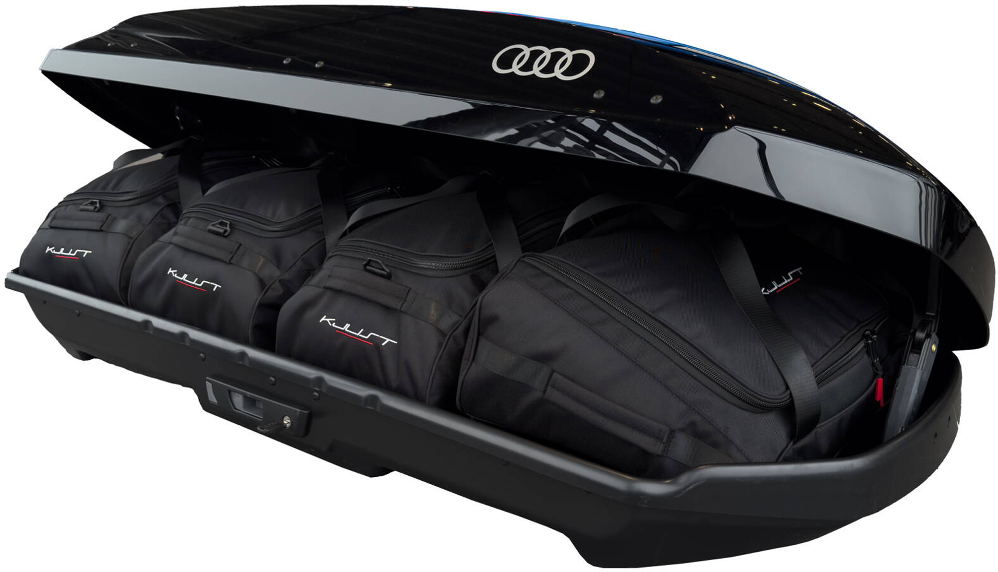 Takboksvesker 4-delers sett for Audi original takboks 310 l forfra