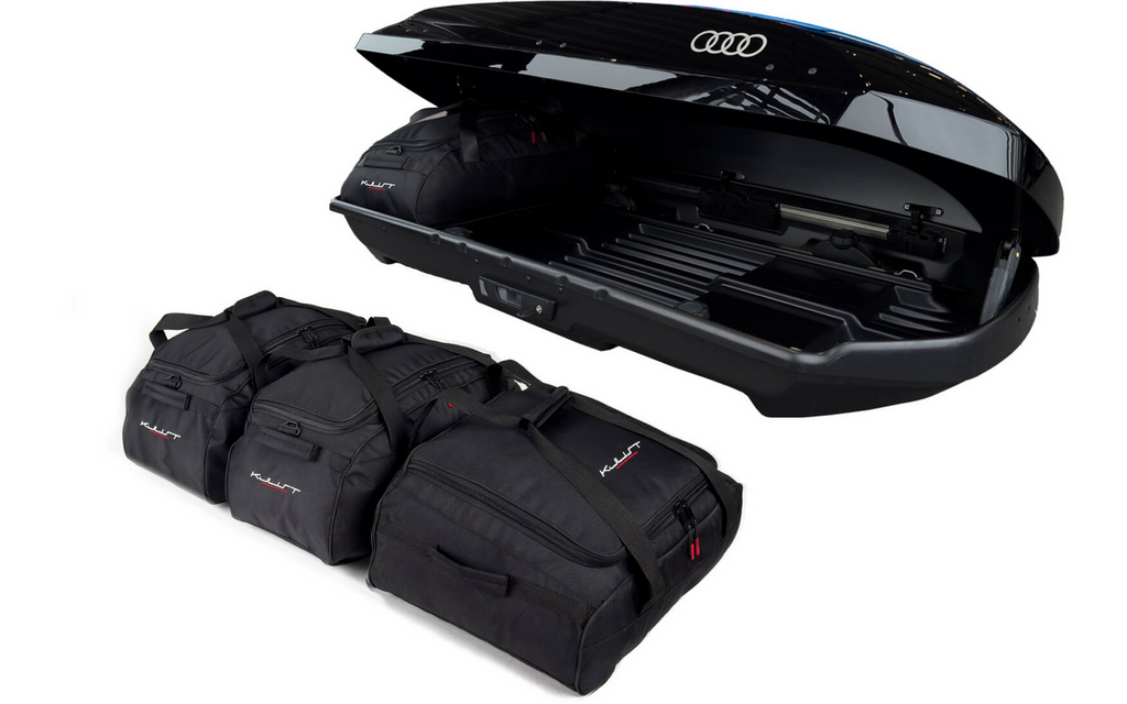 Montert Takboksvesker 4-delers sett for Audi original takboks 310 l i takboks