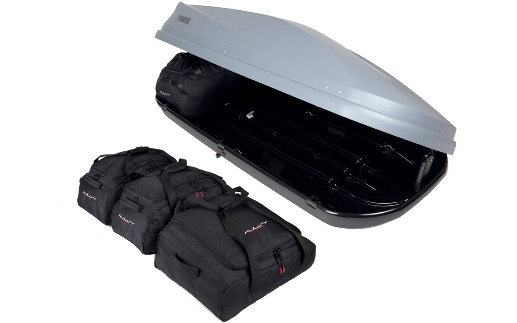 Montert Takboksvesker 4-delers sett for Thule Touring L