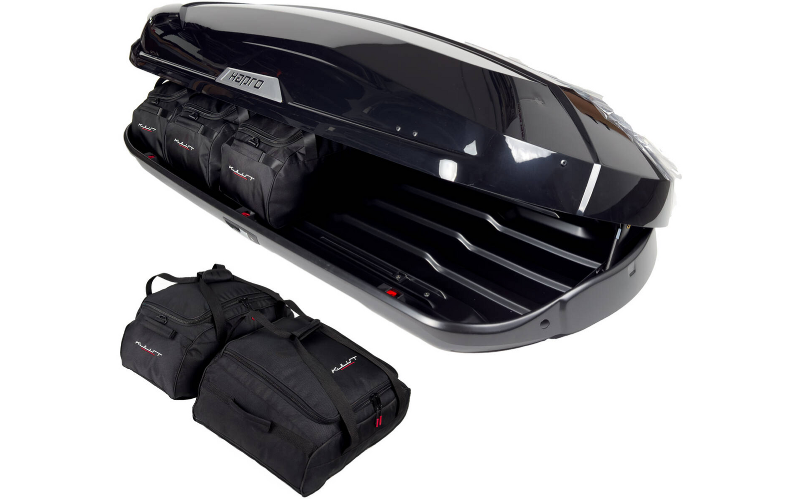 Takboksvesker 5-delers sett for Hapro Trivor 640 - KJUST bakside