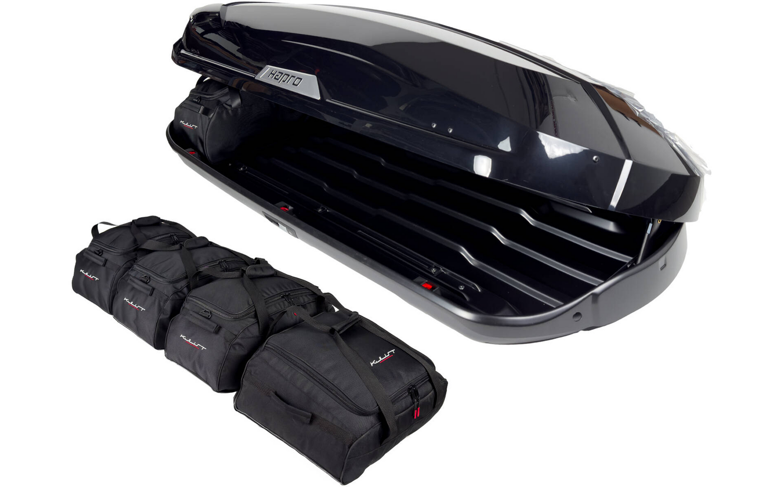 Montert Takboksvesker 5-delers sett for Hapro Trivor 640 - KJUST i takboks
