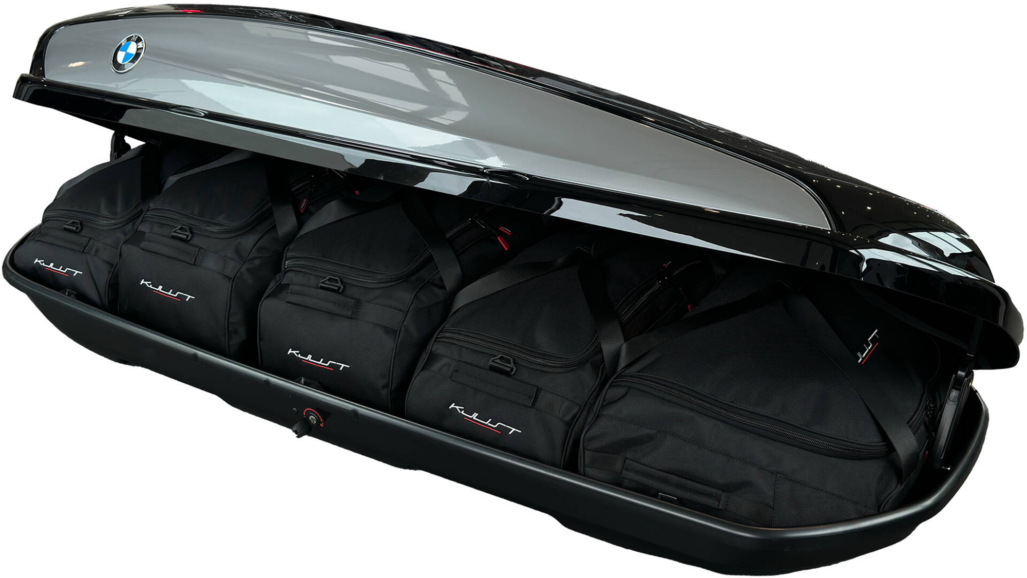 Takboksveskesett 5-delt for BMW original takboks 420 l - KJUST forfra