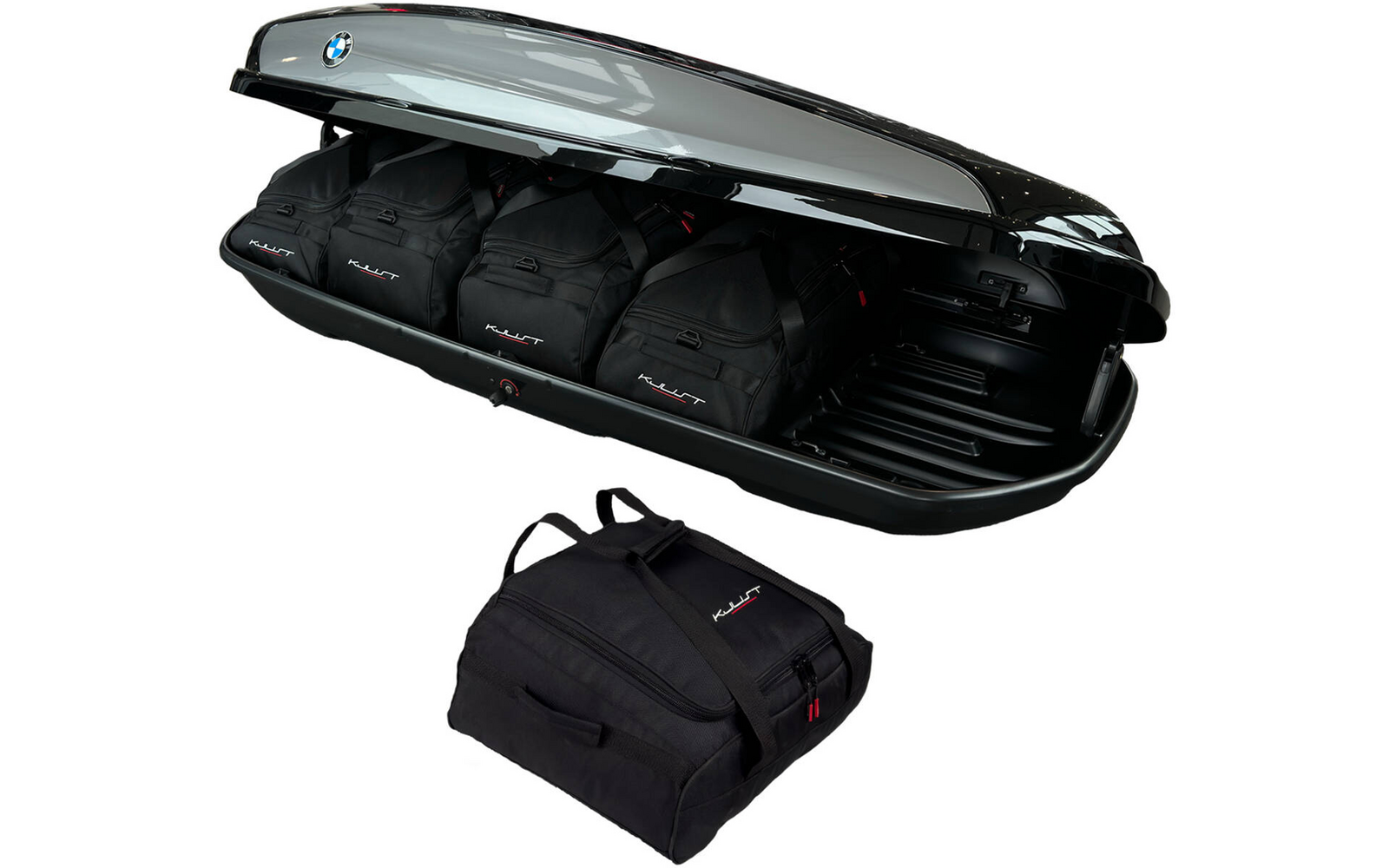 Takboksveskesett 5-delt for BMW original takboks 420 l - KJUST bakside
