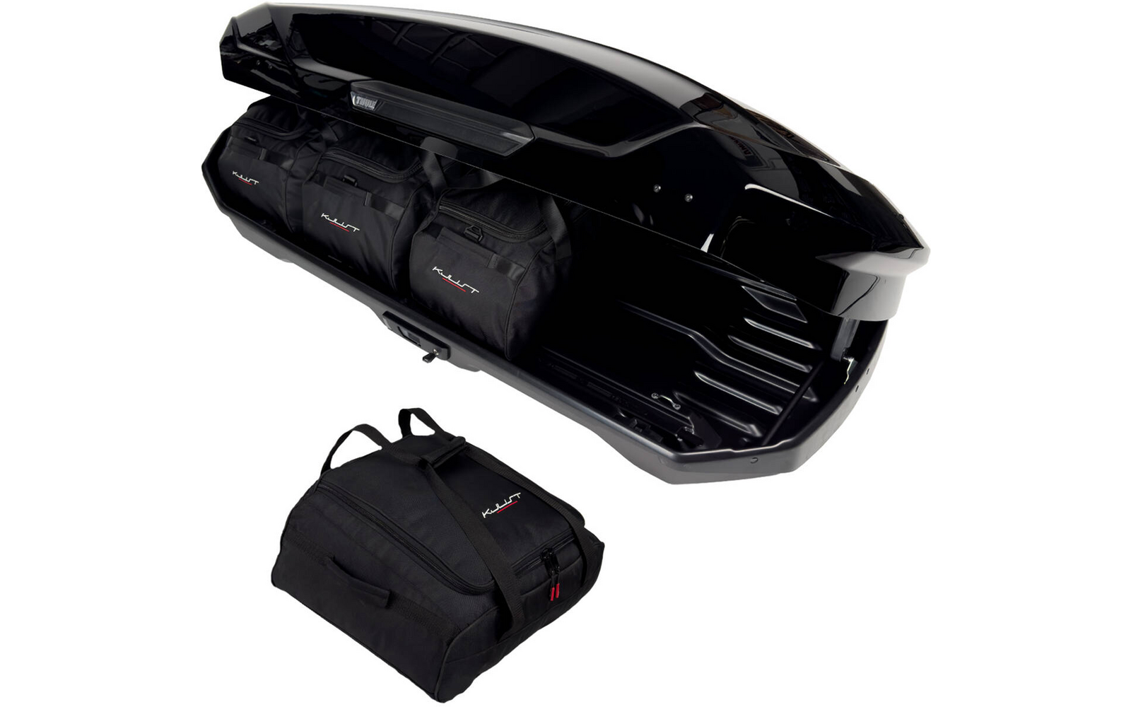 Takboksveskesett for Thule Motion 3 L, svart bakside