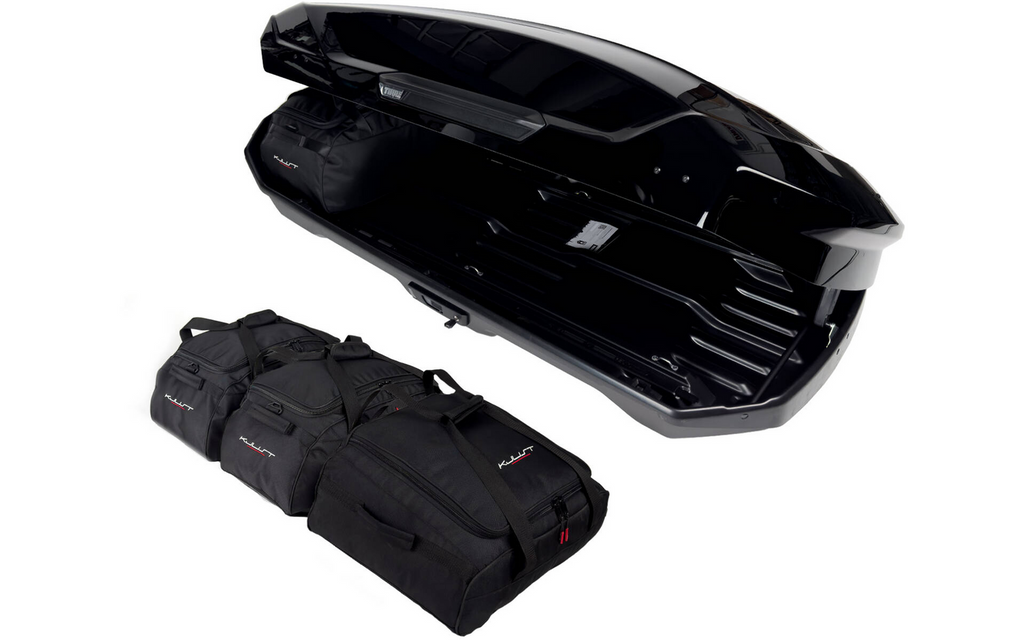 Montert Takboksveskesett for Thule Motion 3 L, svart i takboks