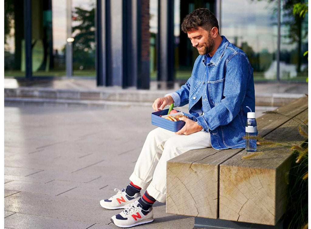 Detalj av Take a Break lunchbox med skillevegg, BPA-fri lukking