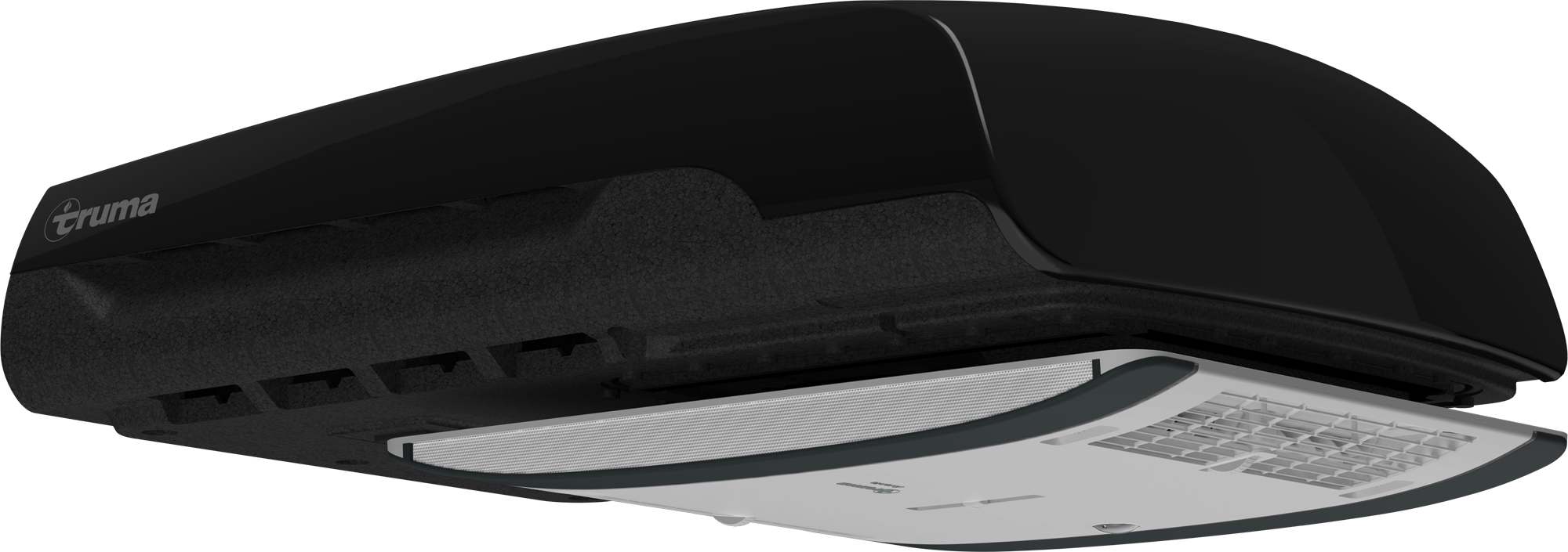 Takklimaanlegg Aventa Comfort med varmepumpe svart 2400 W Truma for camping