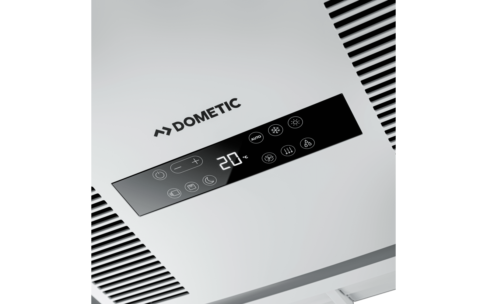 Detalj av takklimaanlegg FreshJet FJZ7 2600 med varme hvit