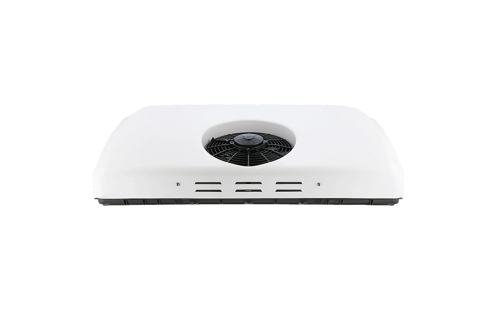Takklimaanlegg RTA-2000 12V 2020 W inverter montert på campingvogntak