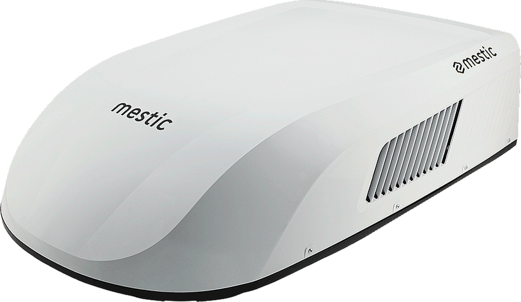 Takklimaanlegg RTA-2600 med varme 2600 W for bobil forfra
