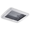 Montert Takluke Mini Heki S FL 40 x 40 cm taktykkelse 23-42 mm på campingvogn
