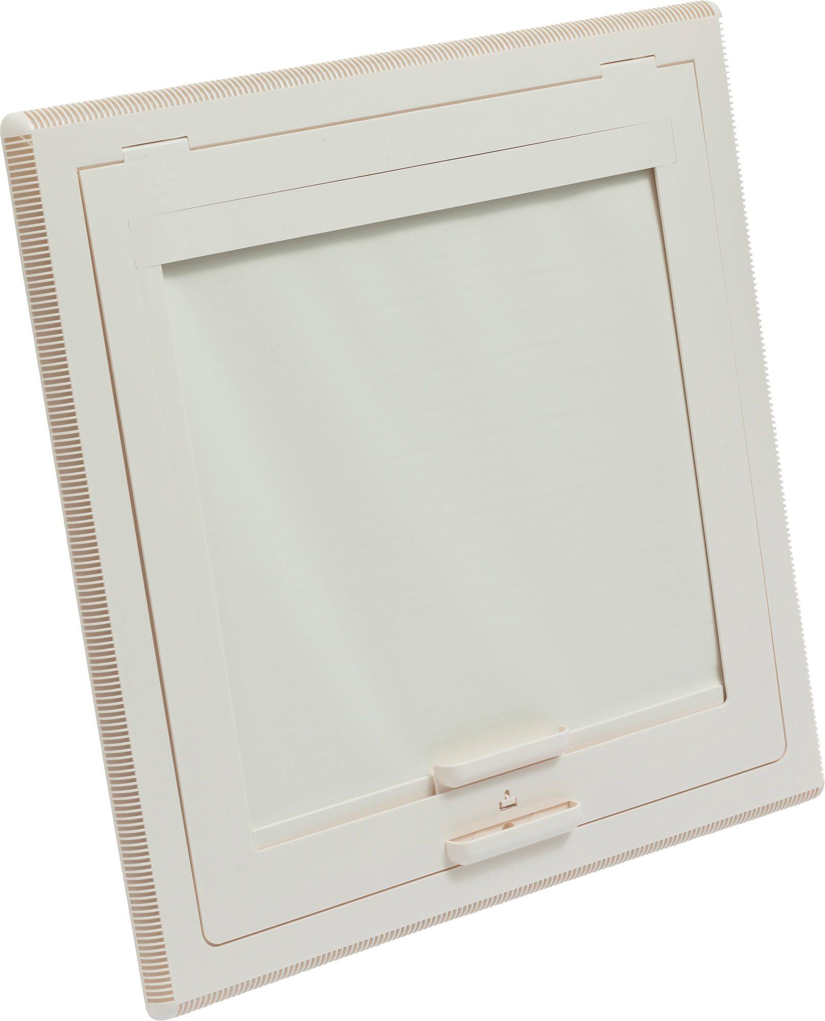 Takluke modell 46 40 x 40 cm melkeglass med rollo forfra
