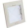 Takluke modell 46 40 x 40 cm melkeglass med rollo - MPK