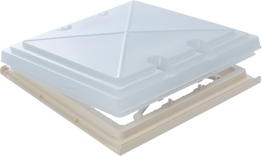 Takluke MPK Modell 42 melkeglass 40 x 40 cm forfra