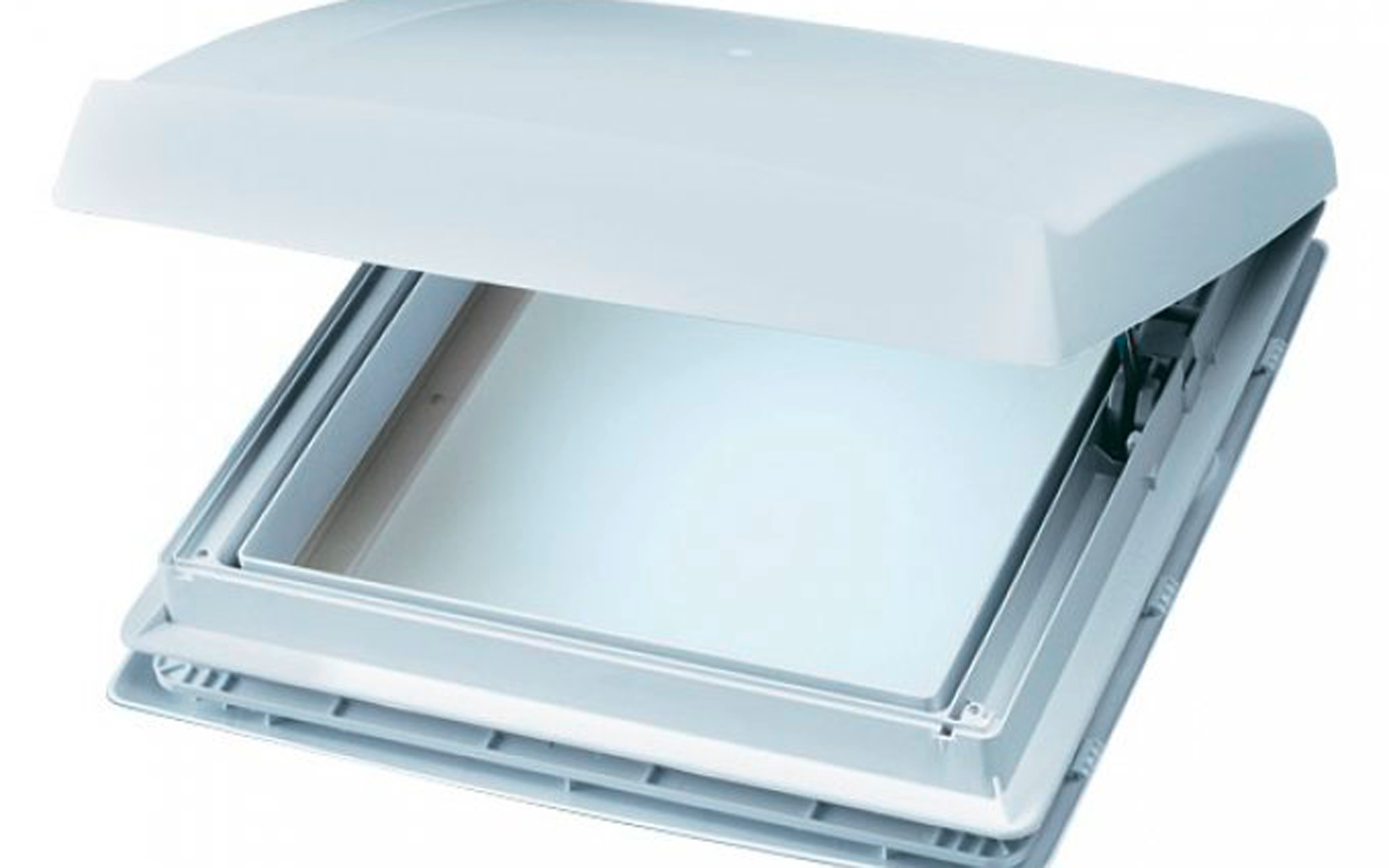 Takluke Omni Vent 40x40 cm med sveiv og insektnett - Thule forfra