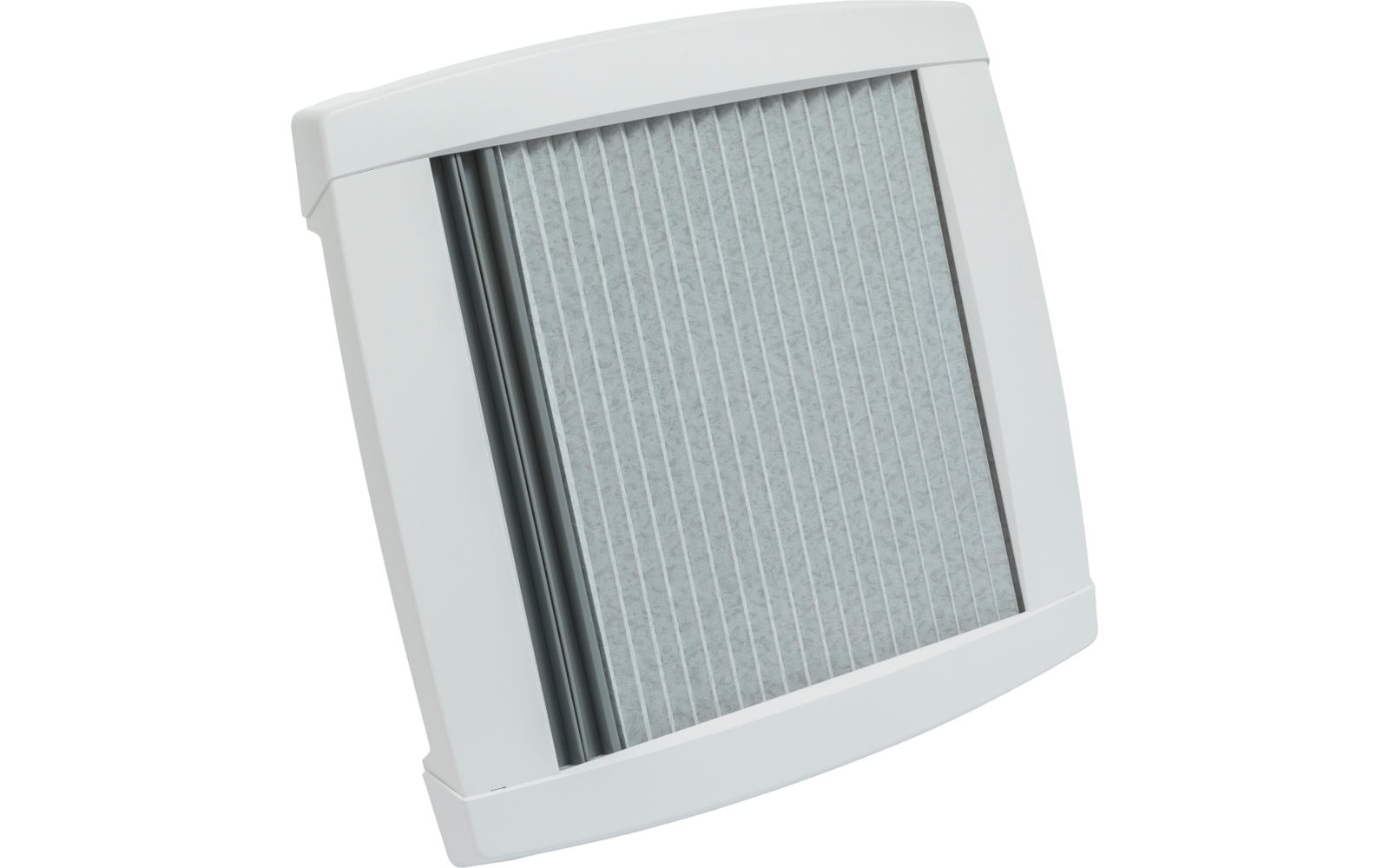 Takluke VisionStar M 400x400 mm uten ventilasjon signalhvit åpen vinklet