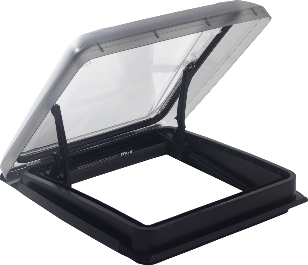 Takluke VisionStar M LED 400x400 mm svart forfra