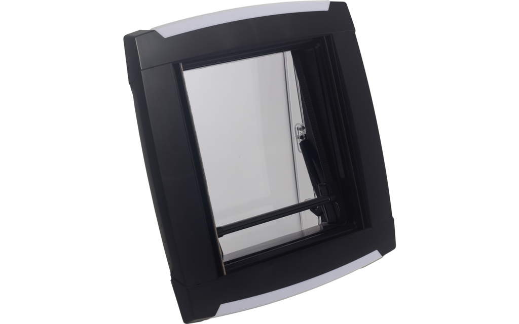 Detalj av dimbar LED-belysning i VisionStar M LED 400x400 mm svart