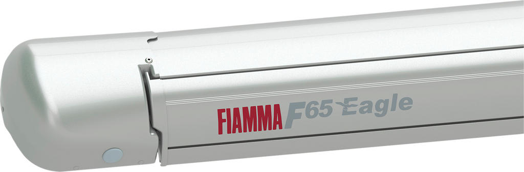 Takmarkise F65eagle 420 cm med motor Royal Grey Titanium forfra