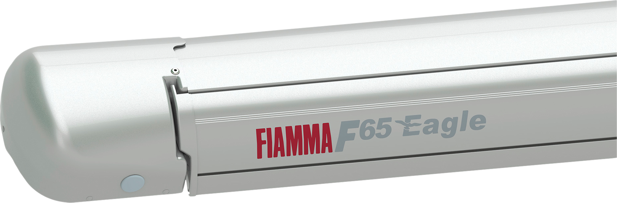 Takmarkise F65eagle 420 cm med motor Royal Grey Titanium forfra
