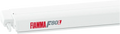 Takmarkise F80L 450 cm med sveiv Polar White forfra