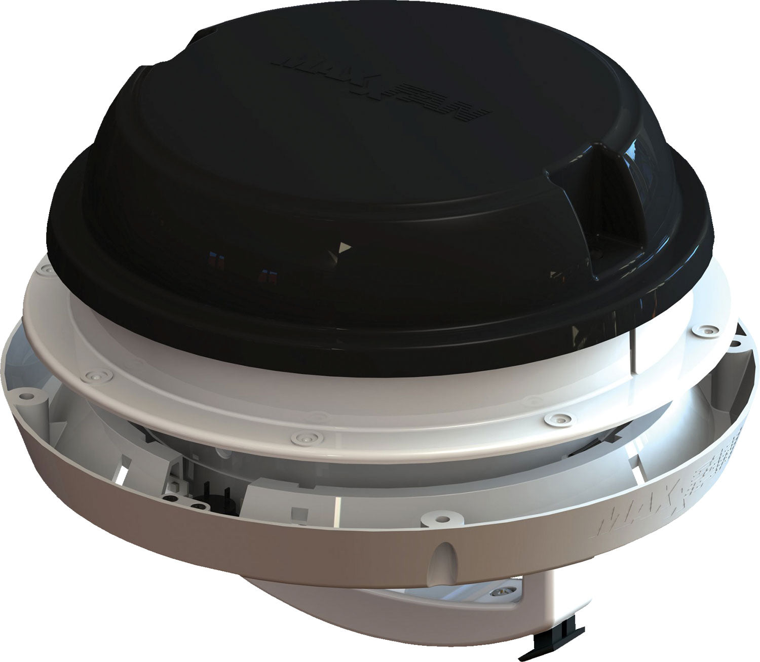 Takventilator Maxxfan Dome 12V med LED front