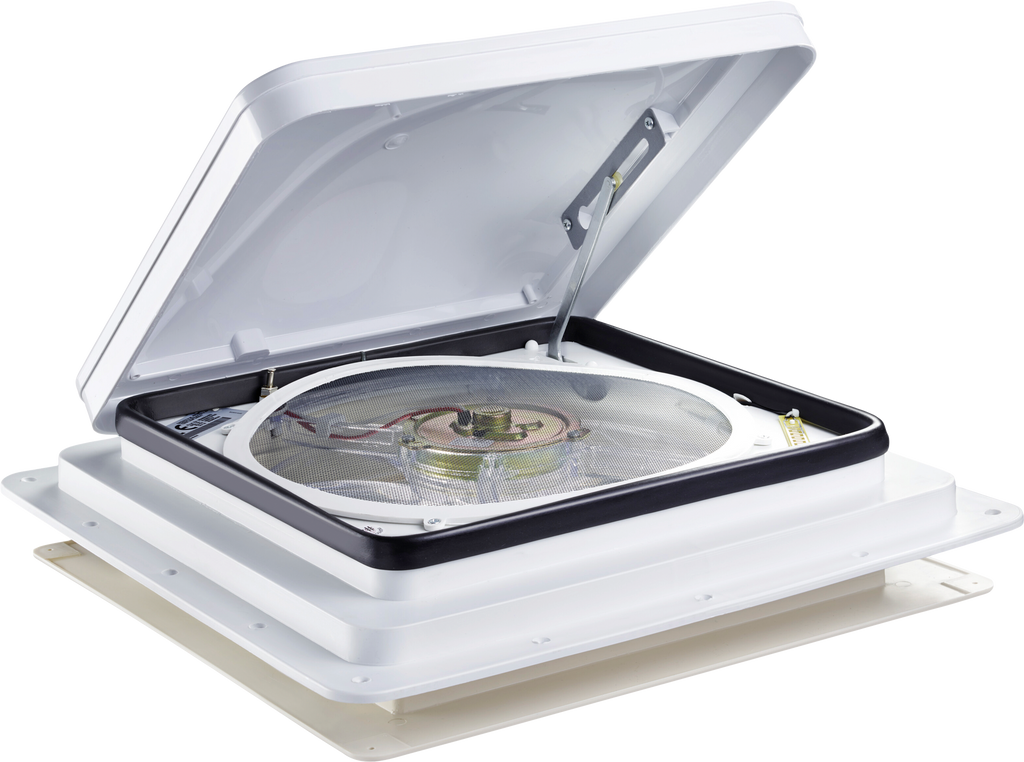 Takvifte FanTastic Vent 2250 uten regnsensor hvit forfra