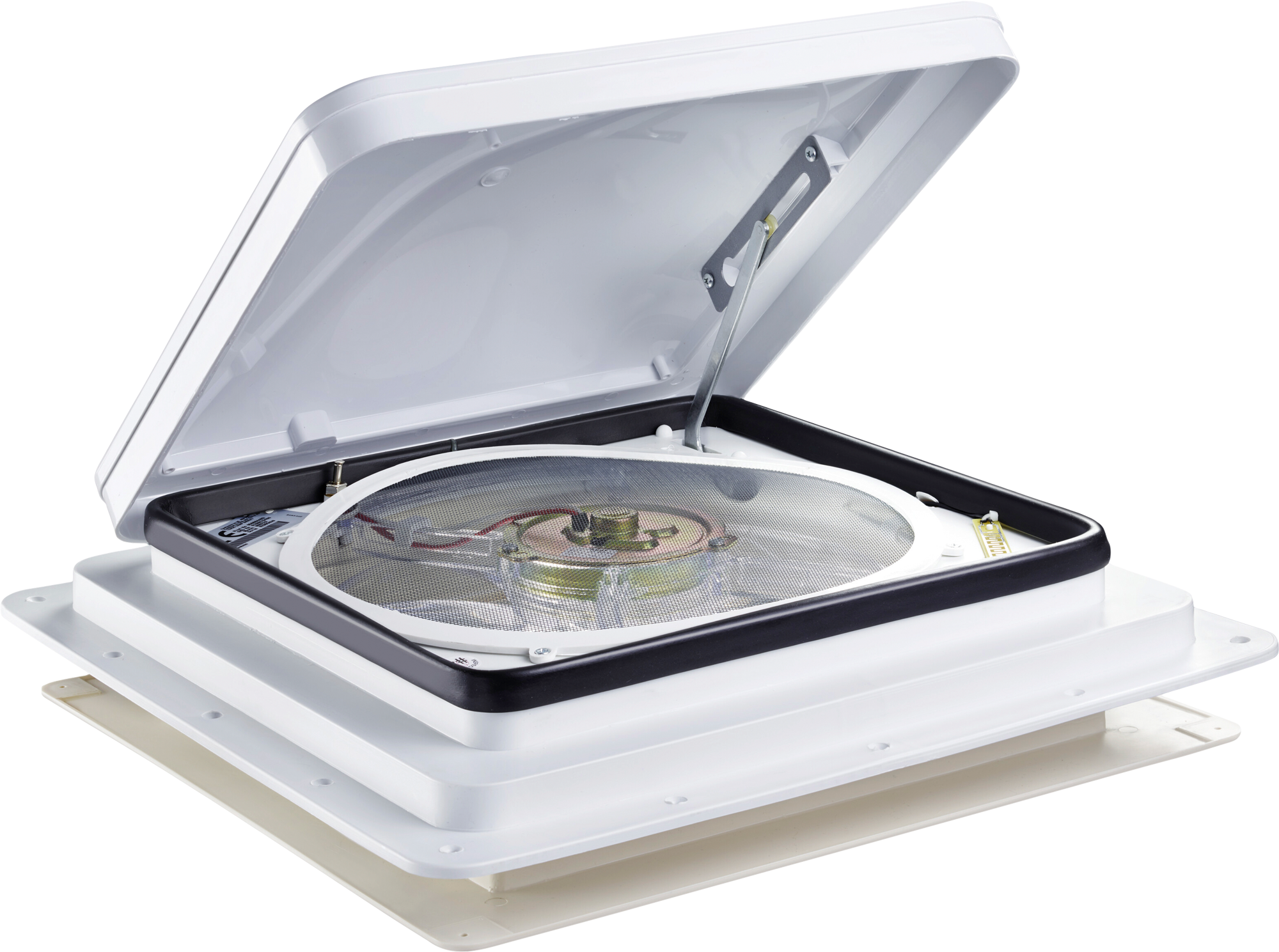 Takvifte FanTastic Vent 2250 uten regnsensor hvit forfra