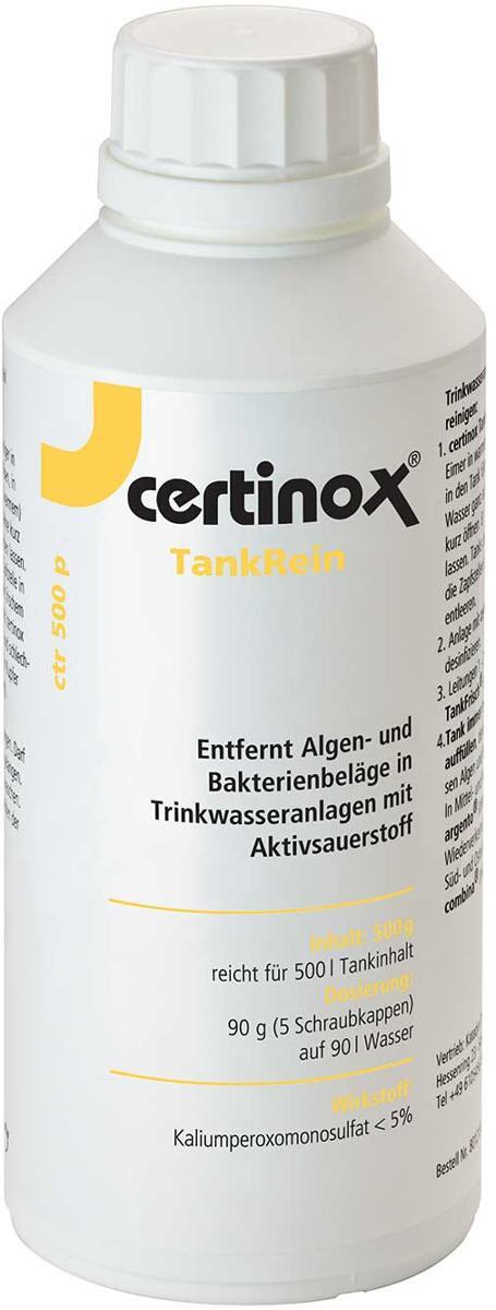 Tank- og ledningsrenser CTR med aktivt oksygen - Certinox detalj