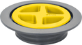 Tanklokk-sett LM T101 for sveising med PE-plater 3-delt Lilie forfra