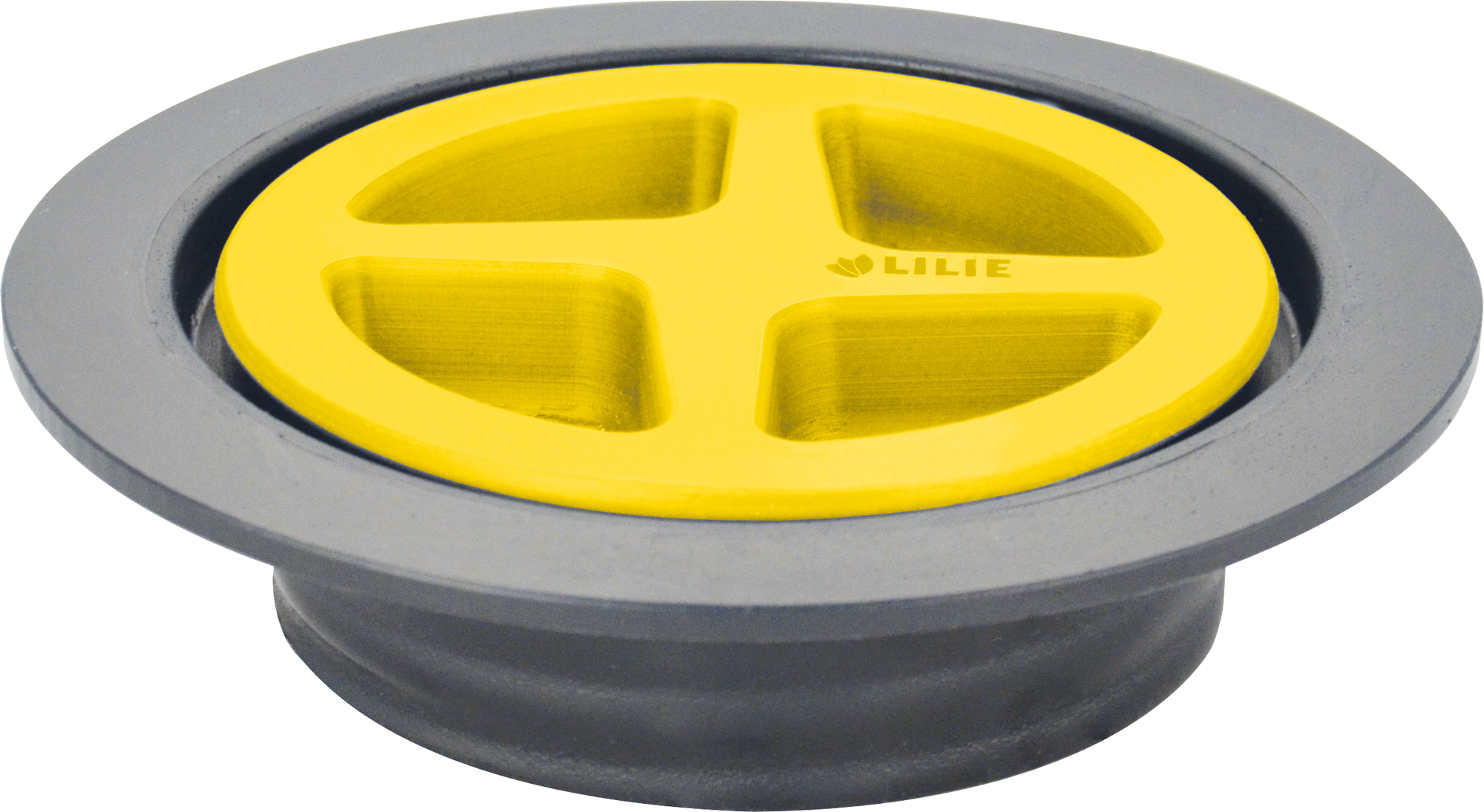 Tanklokk-sett LM T101 for sveising med PE-plater 3-delt Lilie forfra