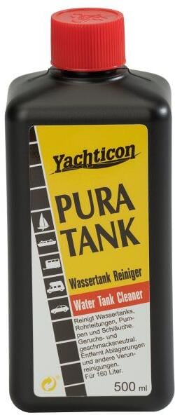 Tankrens Puratank for vanntanker og rørledninger 500ml forfra
