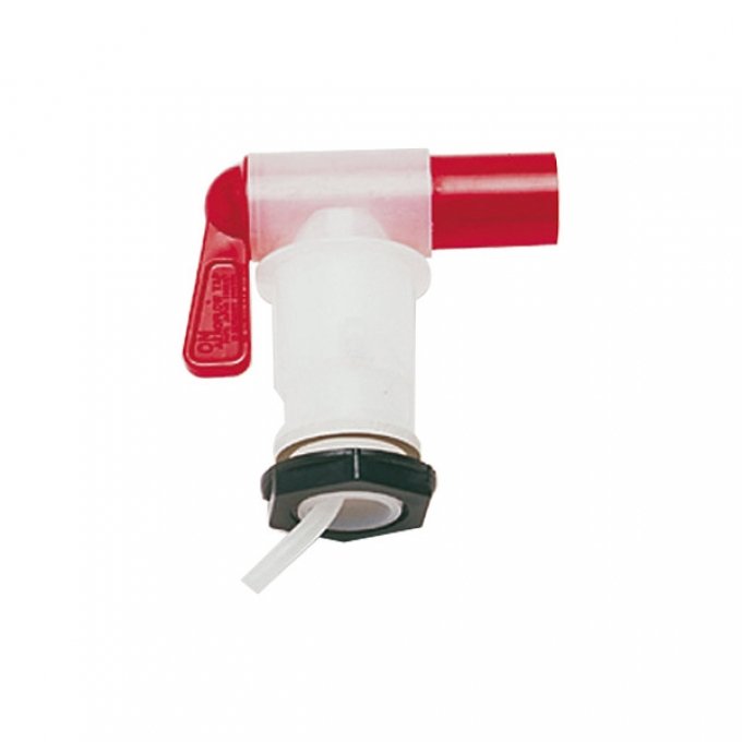 Tappekran med utlufting for vannkanner, 3/4" gjenger for Lilie