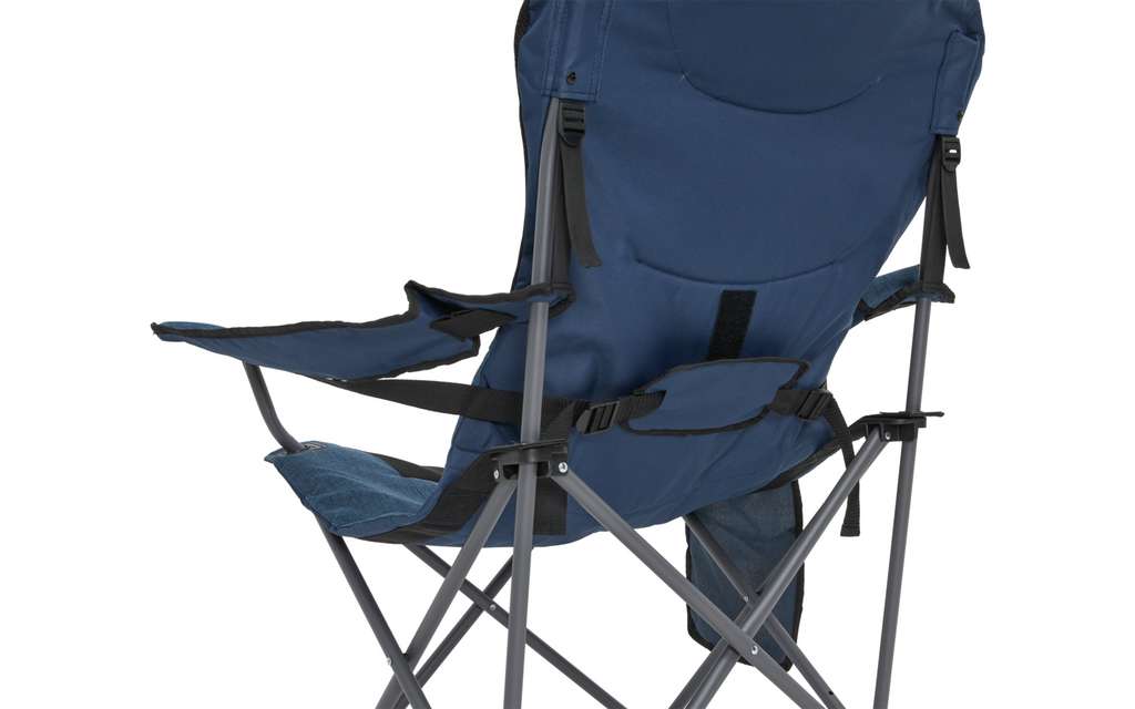 Tarim sammenleggbar campinglenestol organiser lomme detalj